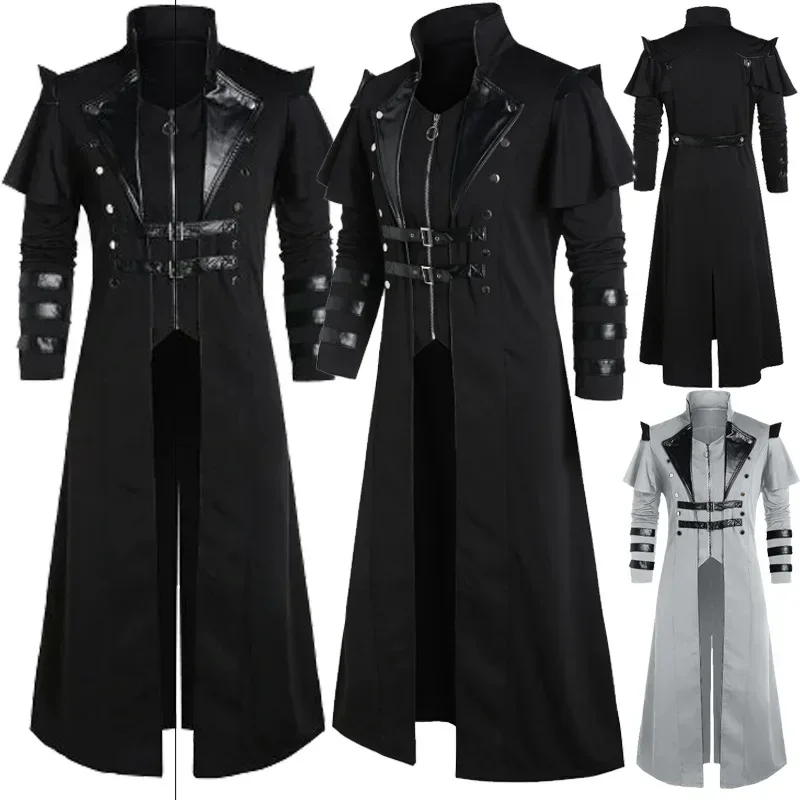 Vintage Fashion Jacket - Kostum Pria Vintage Halloween Abad Pertengahan