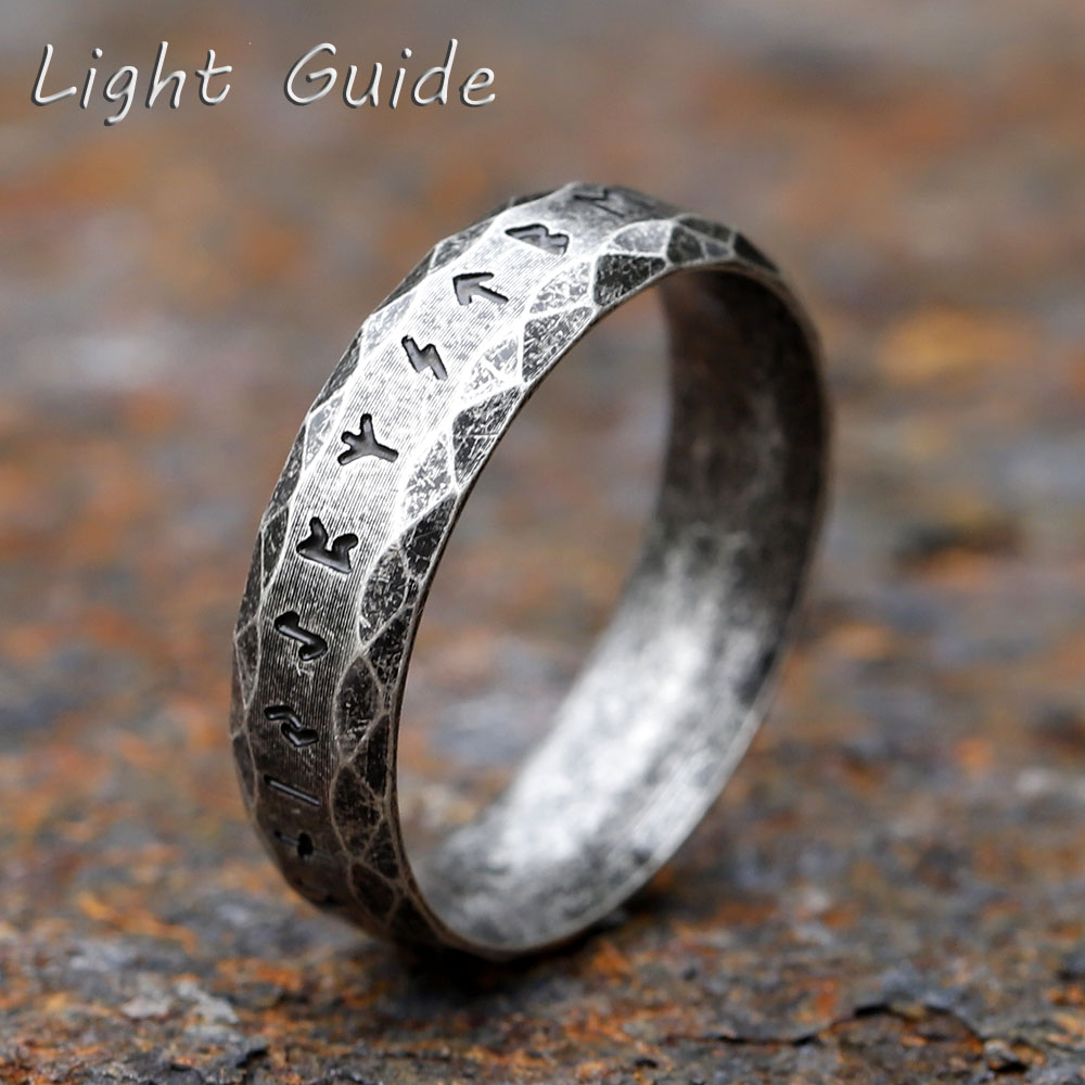 Vintage Fashion Guide - Cincin baja tahan karat 6MM baru