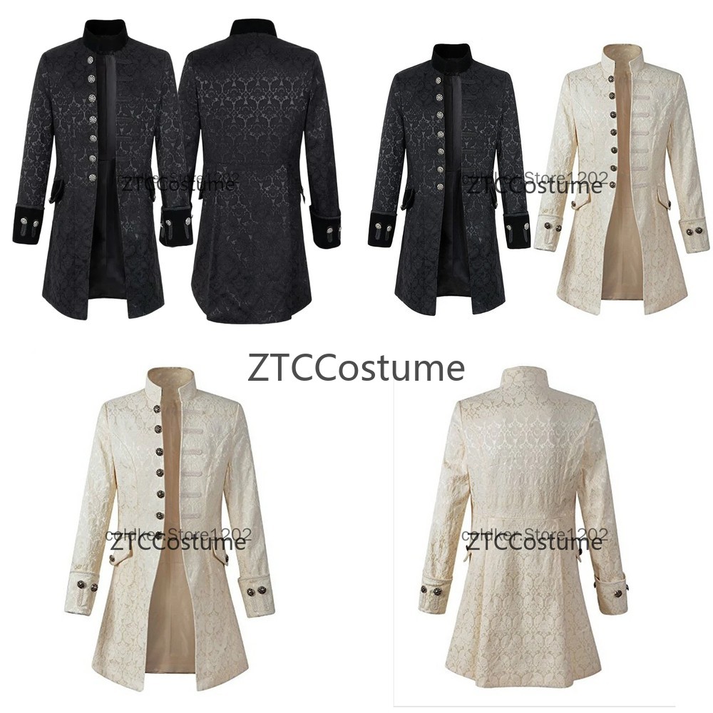 Vintage Fashion Jacket - Mantel Pangeran Victoria Steampunk Jaket Abad