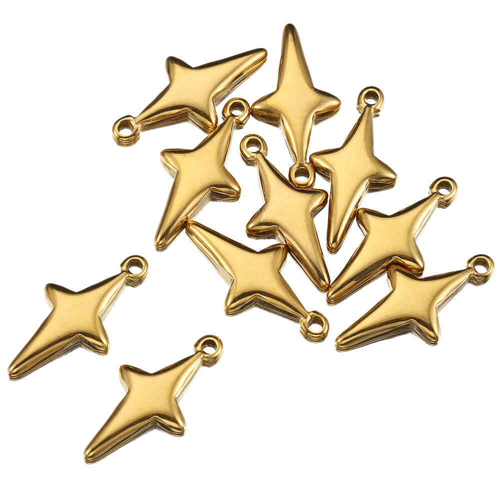 Vintage Fashion Earrings - 5 Buah Liontin Meteor Bintang Antik