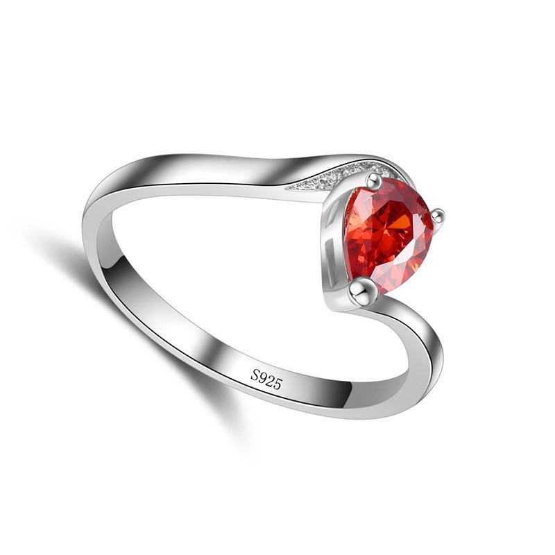 Vintage Fashion Rings For Women - 925 Sterling Cincin Perak Antusiasme Mode