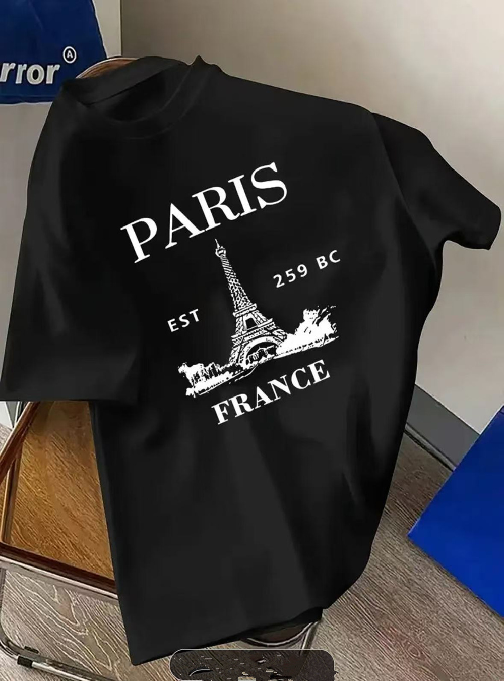 Vintage Fashion In Paris - Kaos Pria Fashion Baru Vintage yang