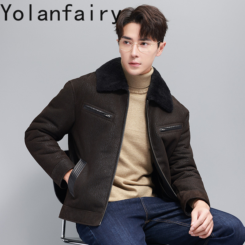 YOLANFAIRY Mantel Bulu Alami M - Vintage Fashion Jacket ulasan dan harga