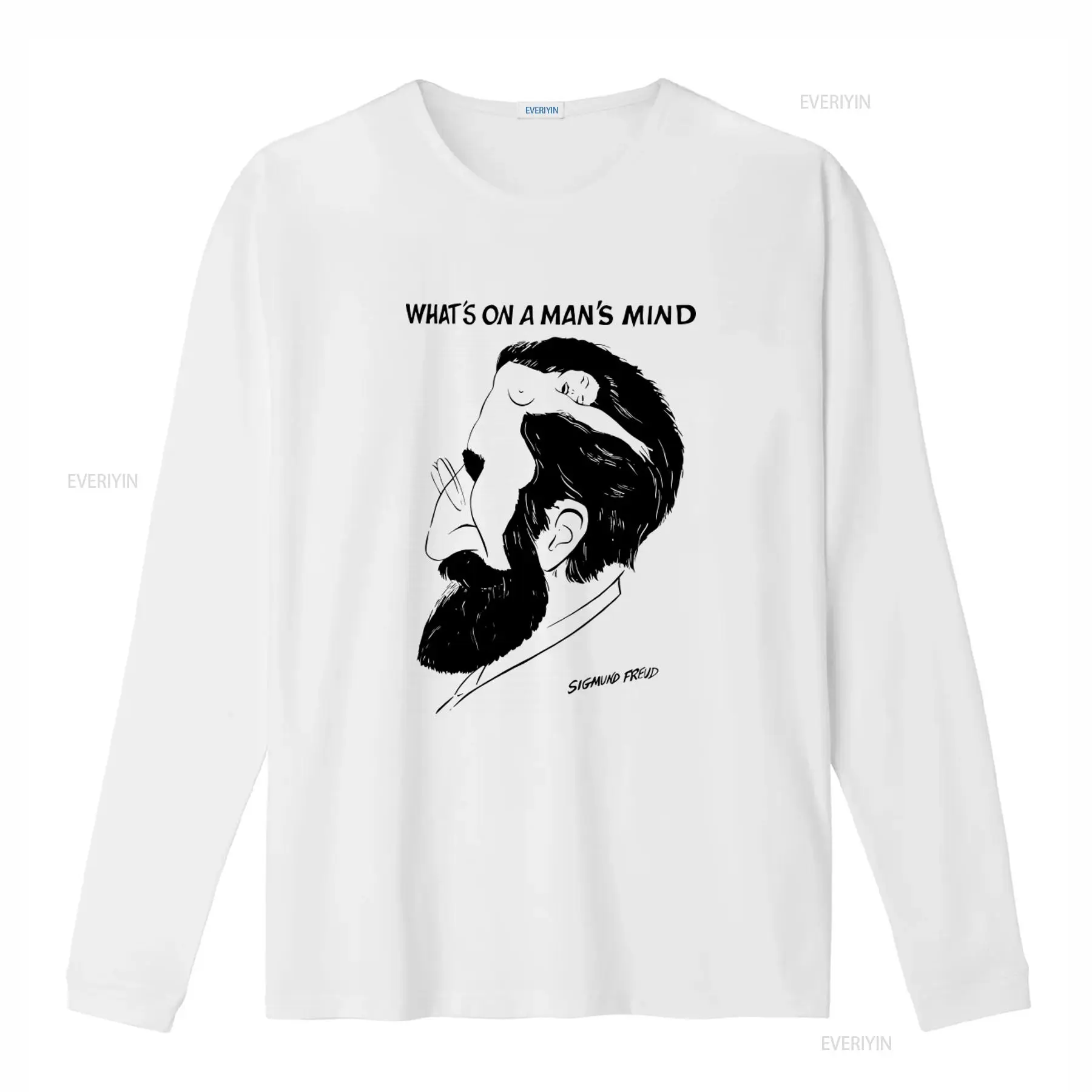 Kaos Seni Vintage Sigmund Freu - Vintage Fashion Art ulasan dan harga
