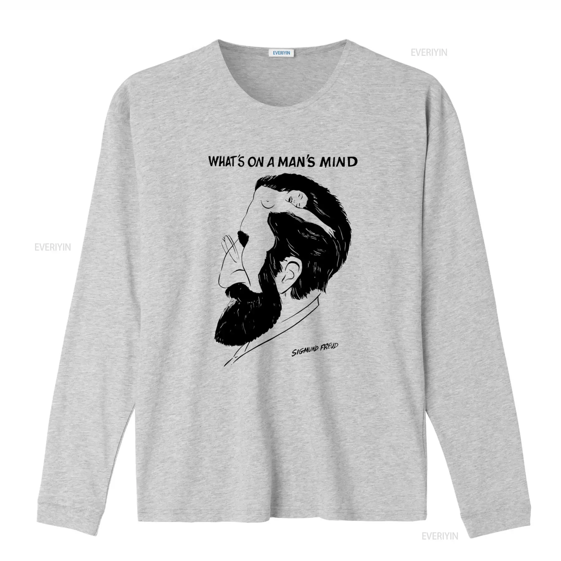 Kaos Seni Vintage Sigmund Freu - Vintage Fashion Art ulasan dan harga