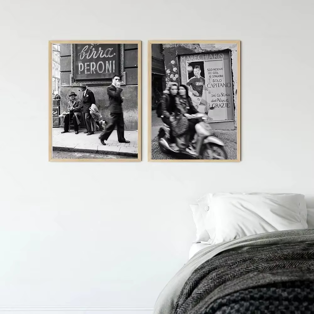 Mode Cetak Fotografi Vintage H - Vintage Fashion Art ulasan dan harga