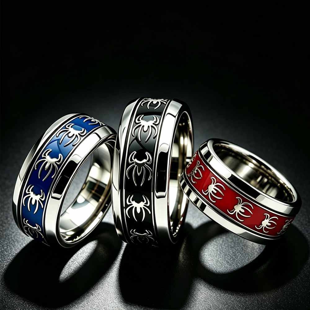 Cincin Laba-laba Punk Vintage  - Vintage Fashion Rings For Women ulasan dan harga