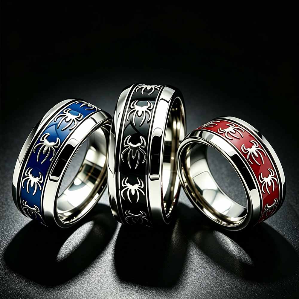 Cincin Laba-laba Punk Vintage  - Vintage Fashion Rings For Women ulasan dan harga