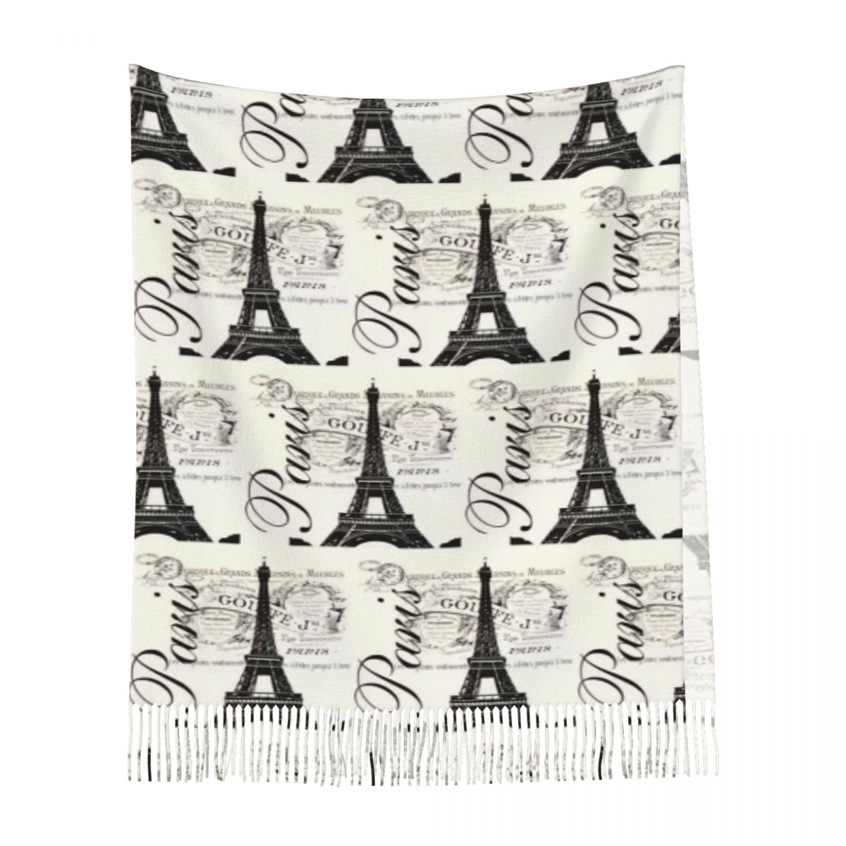 Selendang Vintage Menara Eiffe - Vintage Fashion In Paris ulasan dan harga