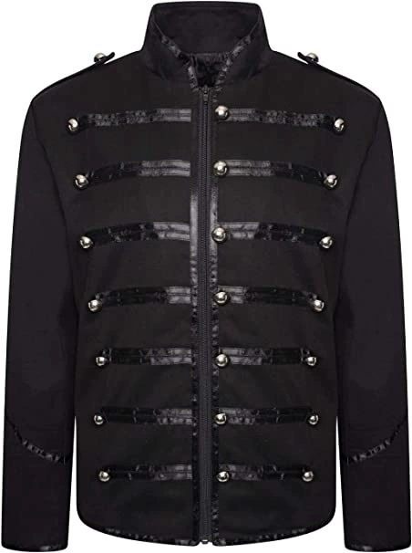 Jaket Rockstar Steampunk Pria  - Vintage Fashion Jacket ulasan dan harga