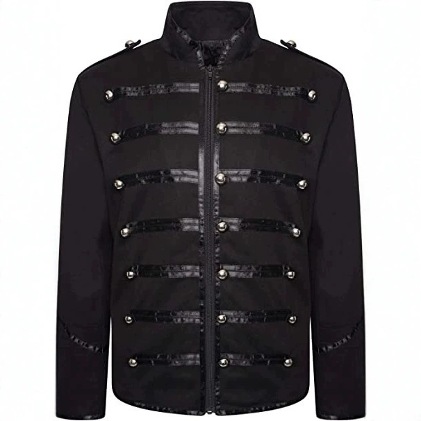 Jaket Rockstar Steampunk Pria  - Vintage Fashion Jacket ulasan dan harga