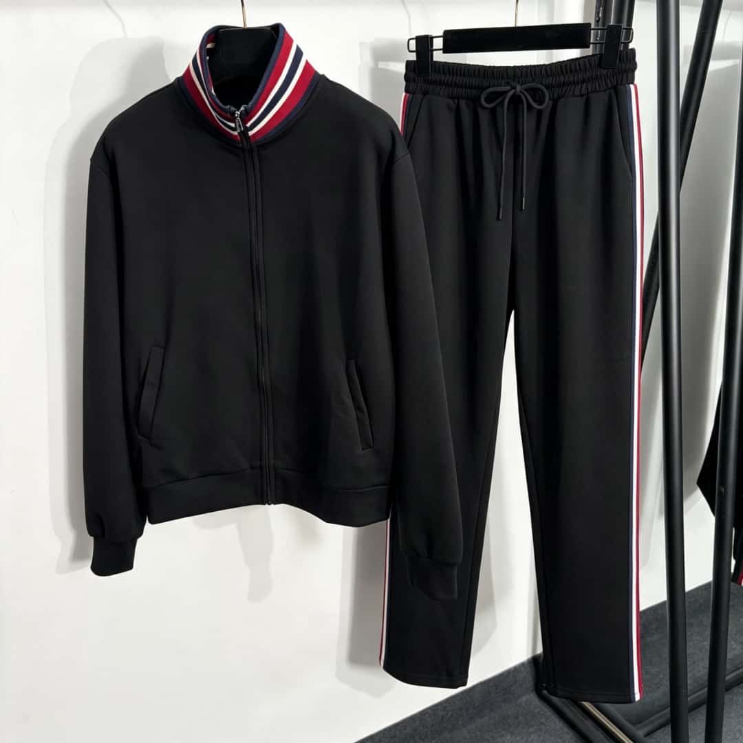 Setelan Olahraga 2-Potong deng - Vintage Fashion Jacket ulasan dan harga