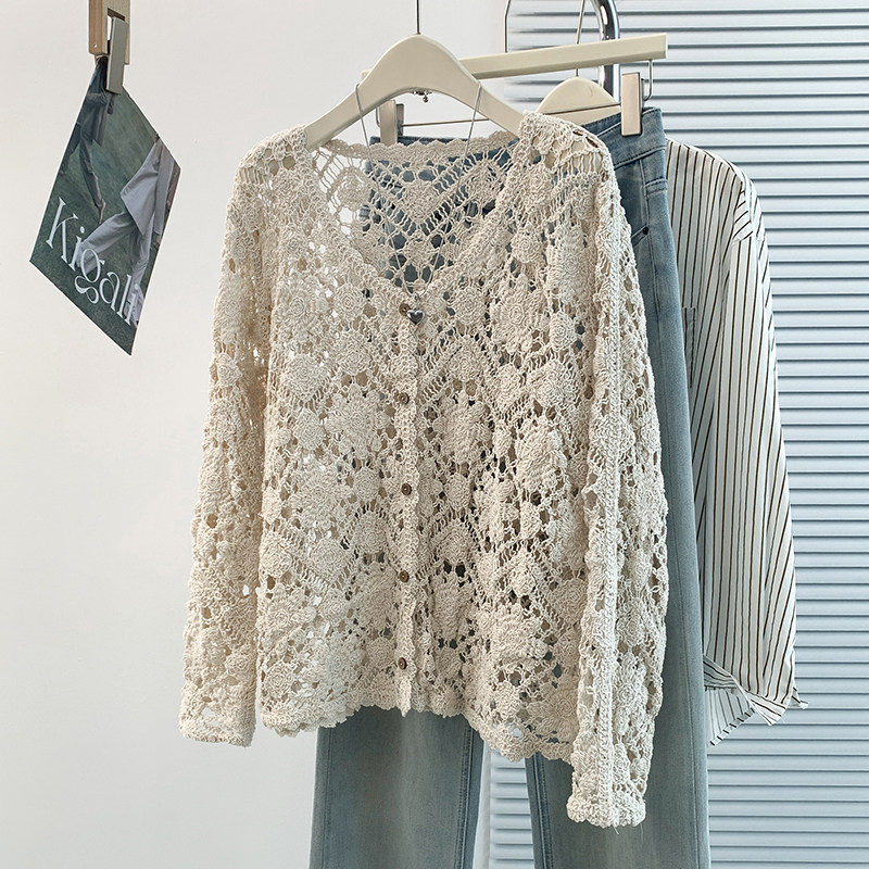 Atasan Rajut Bunga Bordir untu - Crochet Top Boho ulasan dan harga