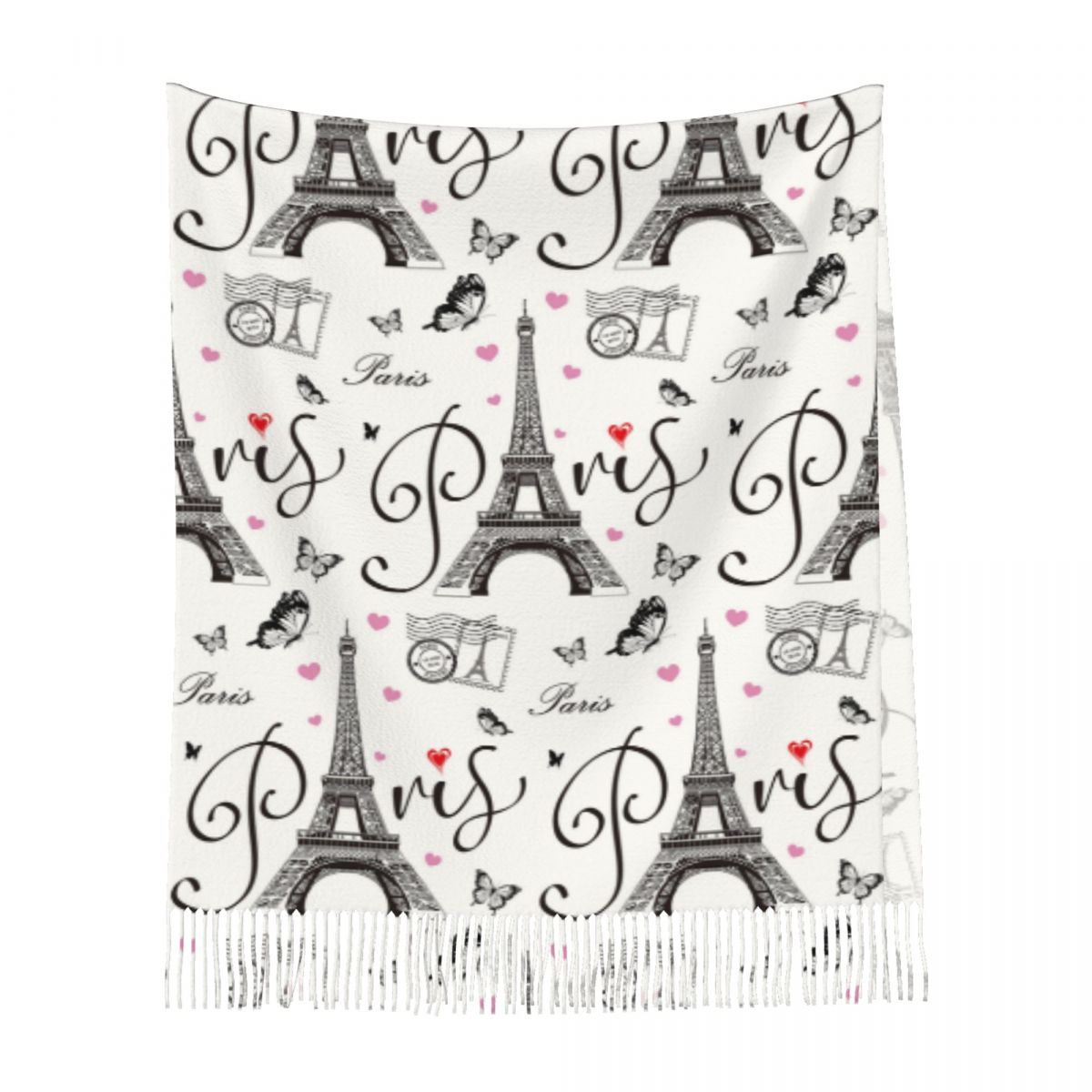 Selendang Vintage Menara Eiffe - Vintage Fashion In Paris ulasan dan harga