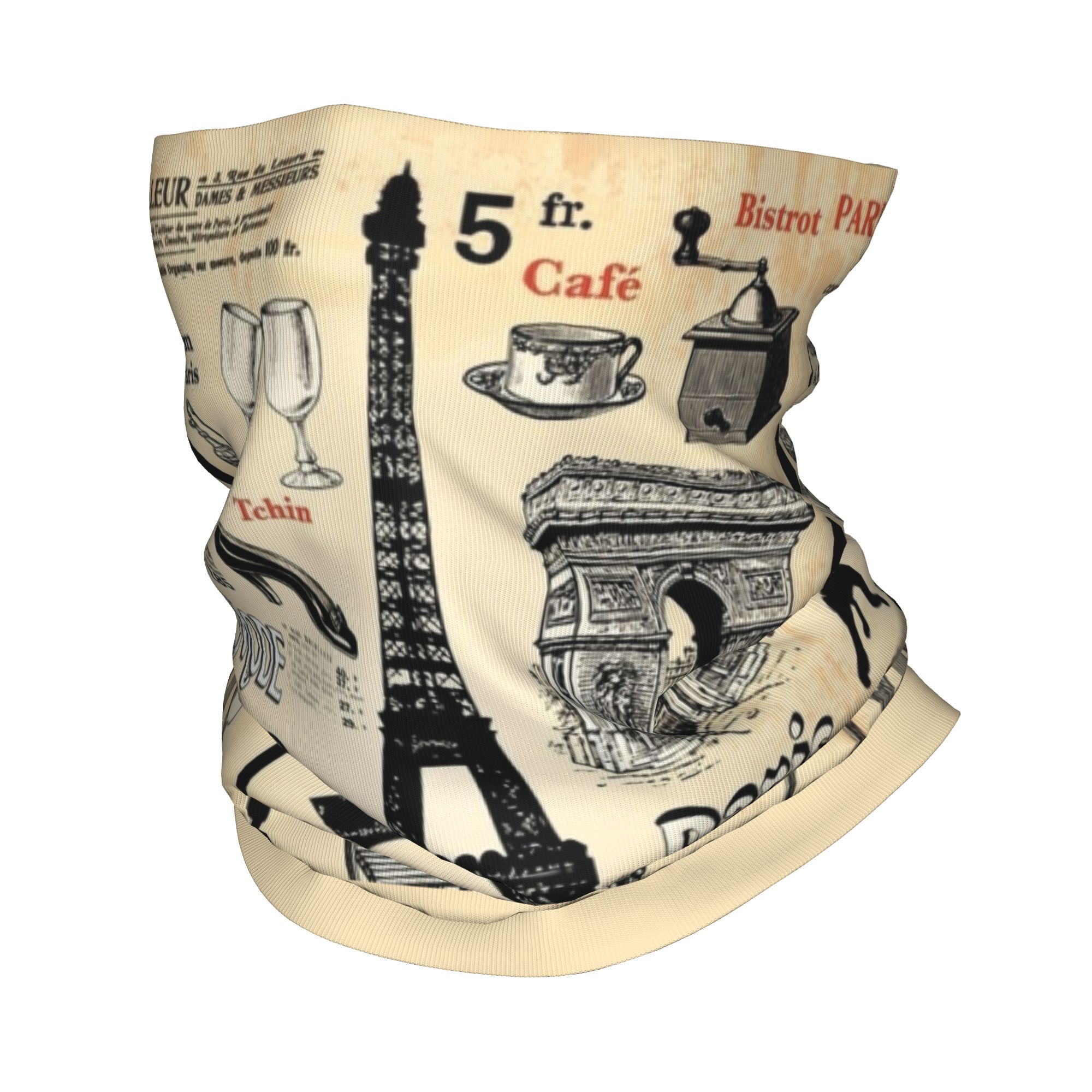 Bandana Menara Eiffel Paris Vi - Vintage Fashion In Paris ulasan dan harga