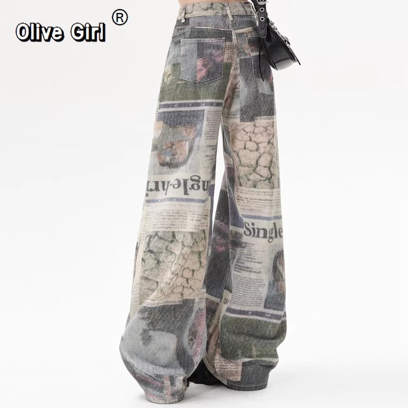 Celana Jeans Wanita Olivegirl  - Mom Jean High Rise ulasan dan harga