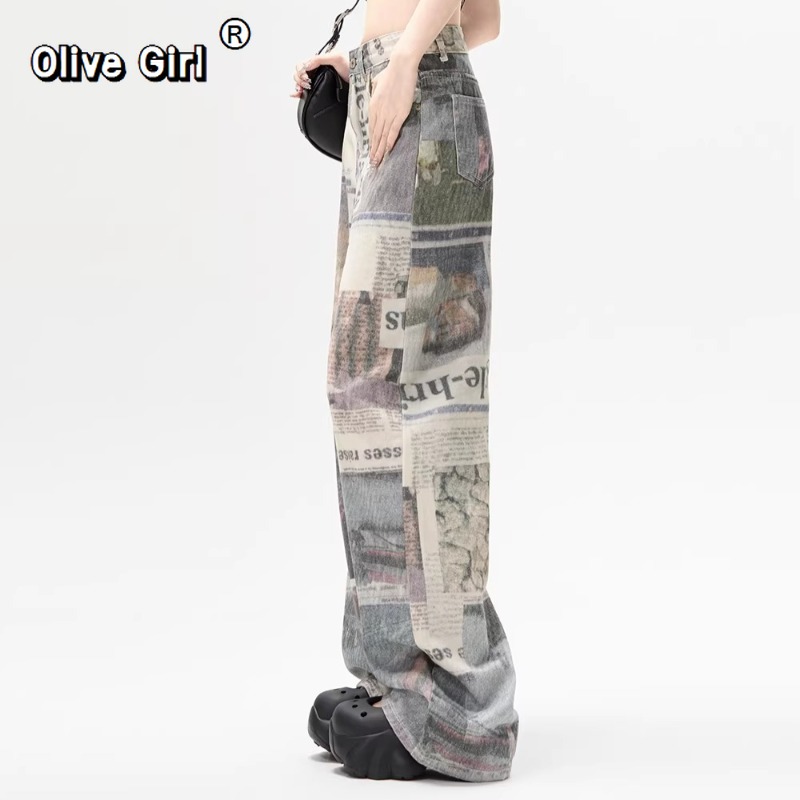 Celana Jeans Wanita Olivegirl  - Mom Jean High Rise ulasan dan harga
