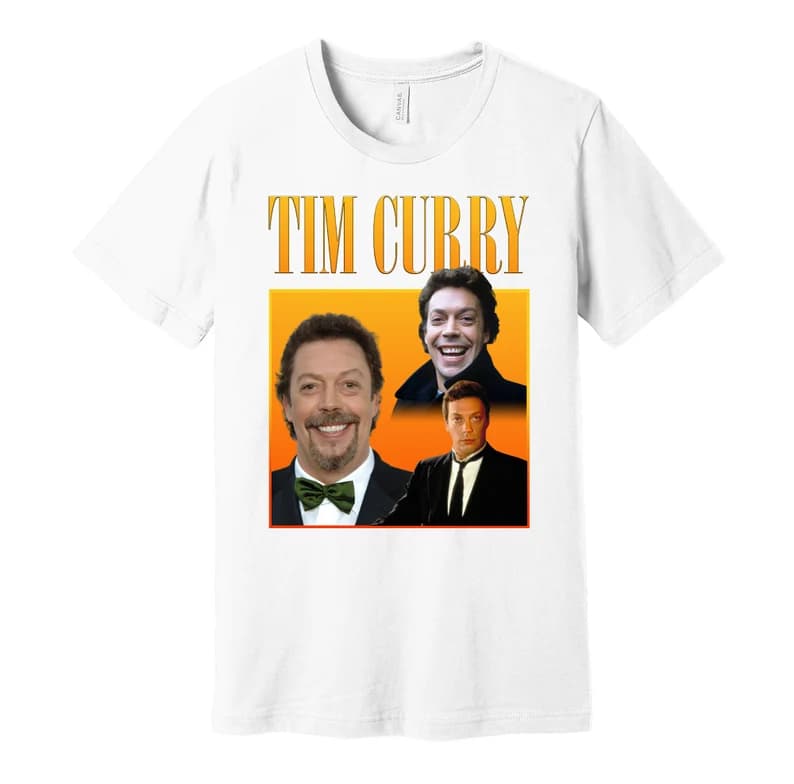 Kaos Vintage Tim Curry Unisex  - Vintage Fashion Show ulasan dan harga