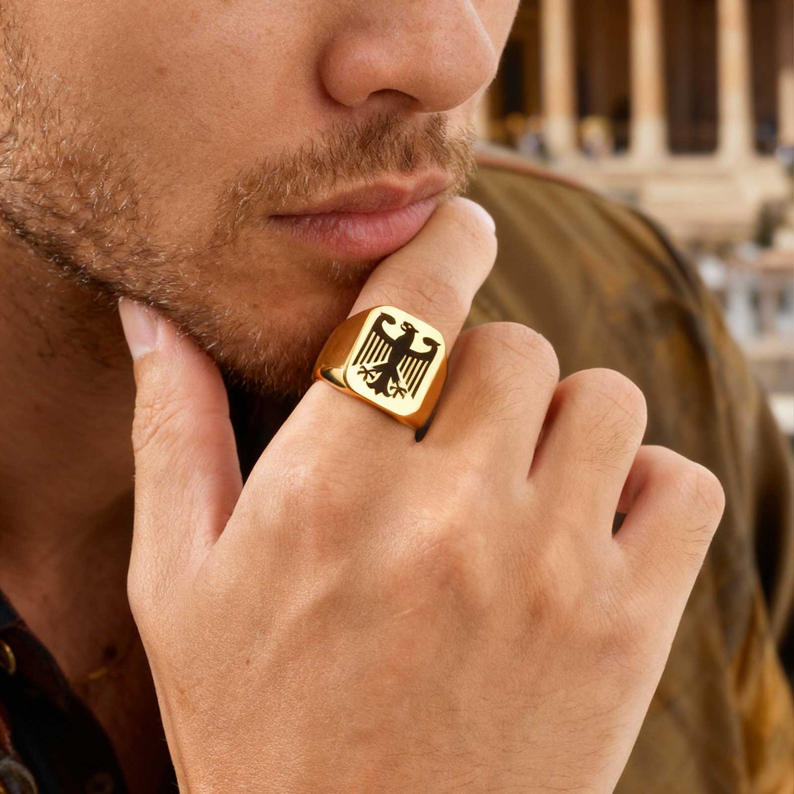 Cincin Elang Terbang Kustom, C - Vintage Fashion Rings For Women ulasan dan harga