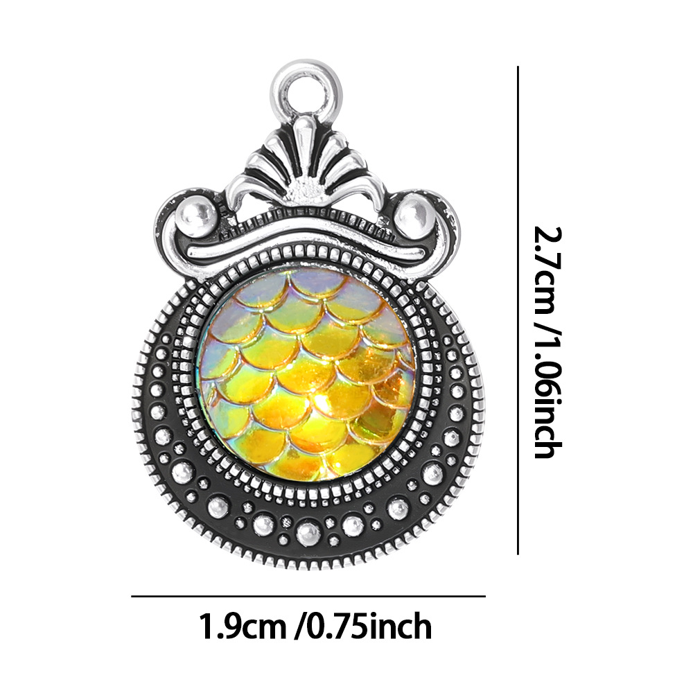 Liontin Efek Sisik Ikan Bohemi - Vintage Fashion Earrings ulasan dan harga
