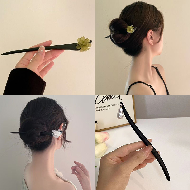 Jepit Rambut Mutiara Stik Ramb - Vintage Fashion Tumblr ulasan dan harga