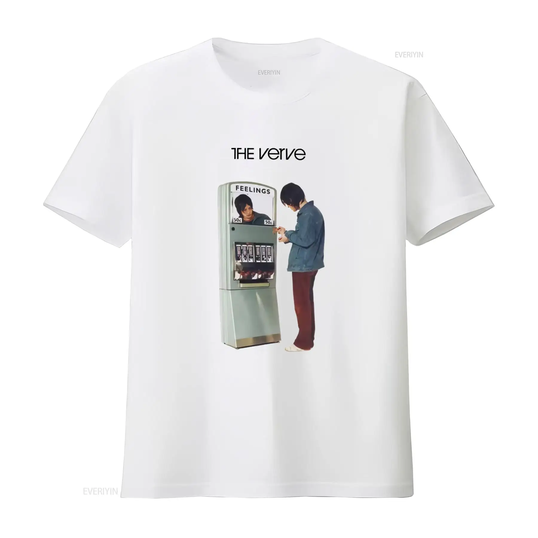 Kaos Seni Mesin Penjual Otomat - Vintage Fashion Art ulasan dan harga