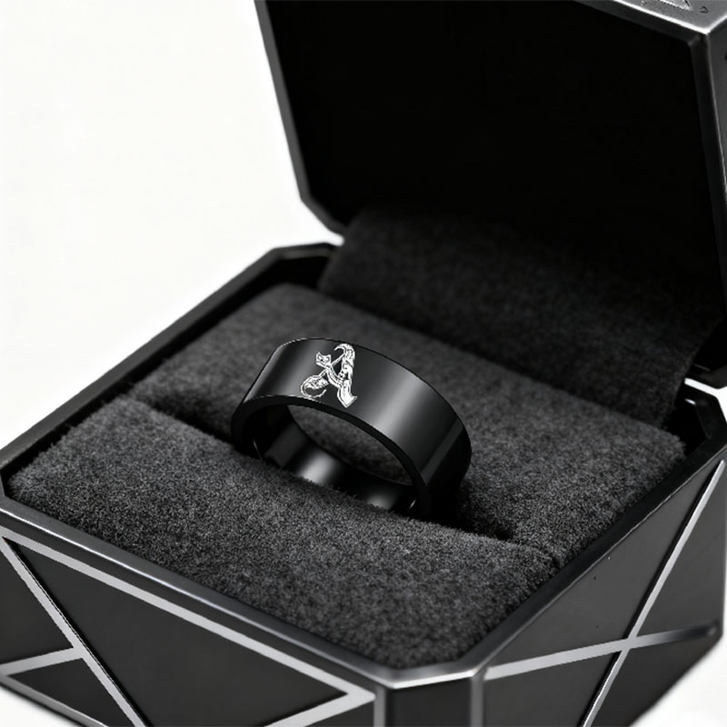 Letdiffery Cincin Nama Berukir - Vintage Fashion Rings For Women ulasan dan harga