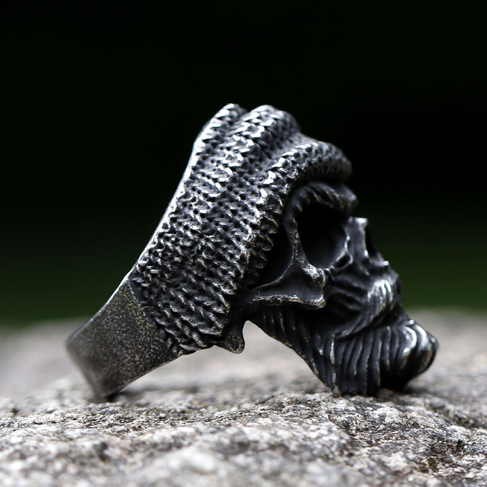 Cincin tengkorak Vintage pria, - Vintage Fashion Guide ulasan dan harga